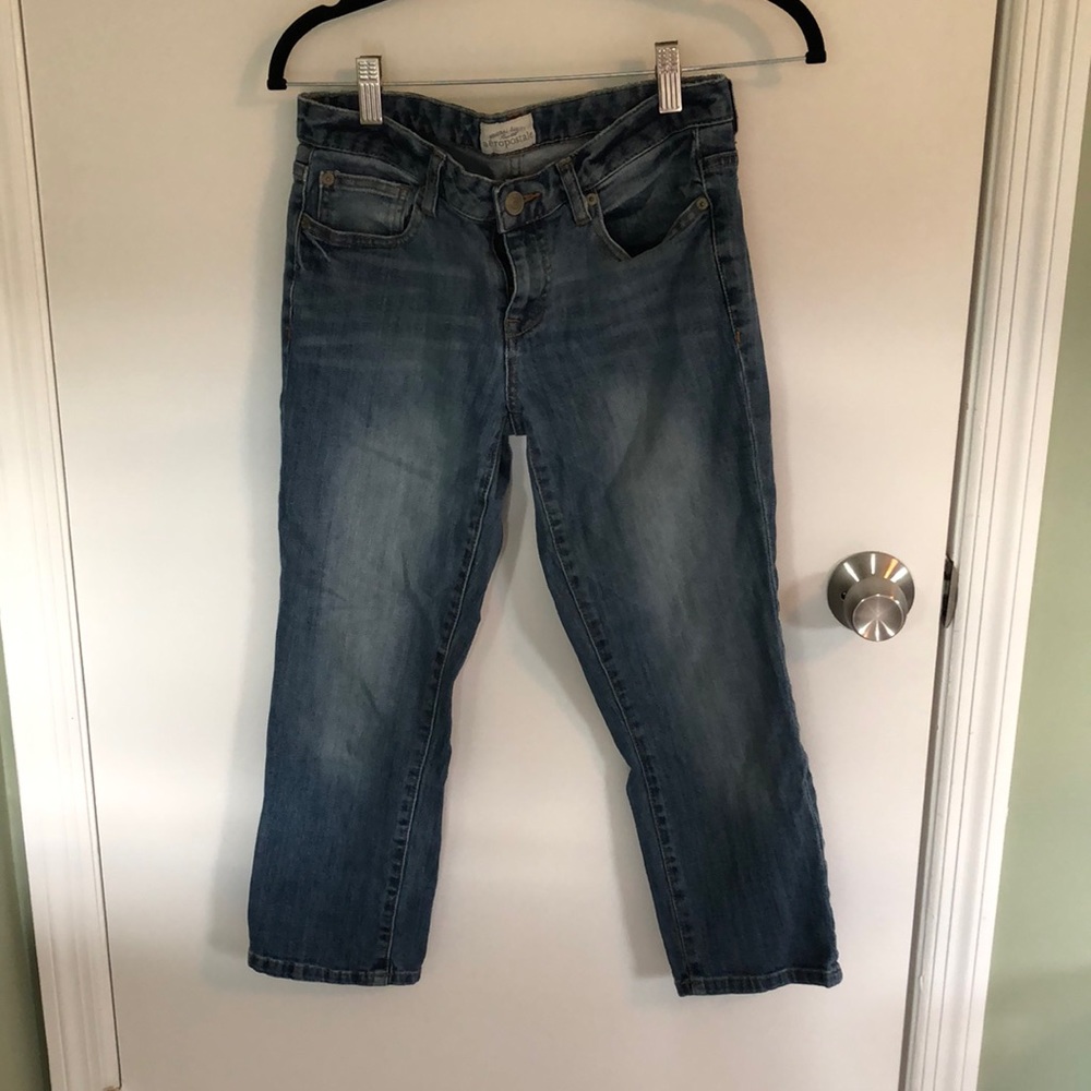 Aeropostale denim capri size 5/6